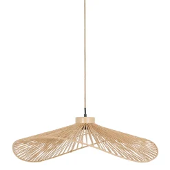 Suspension en corde de papier l71cm naturel - calyp
