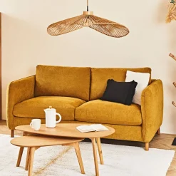 Suspension en corde de papier l71cm naturel - calyp