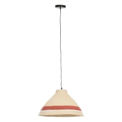 Suspension en jonc de mer d49xh32cm brique - Sumatra