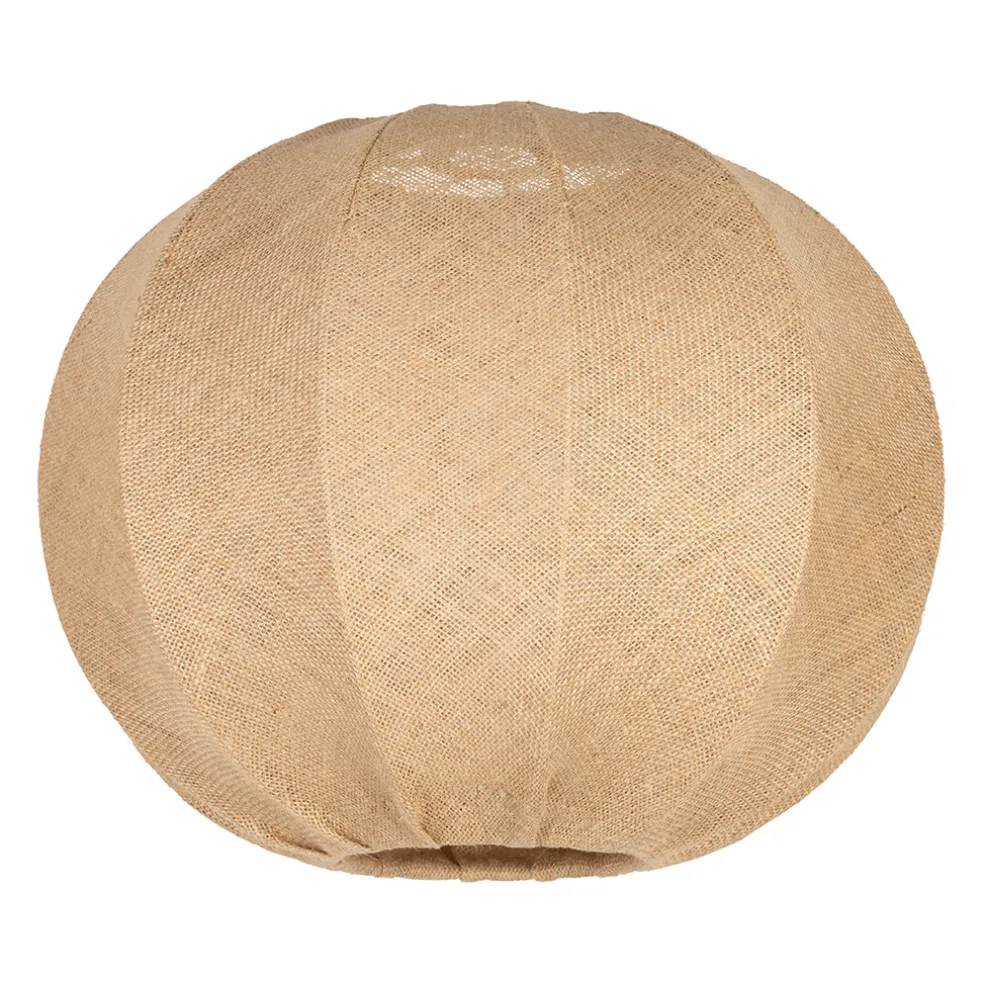 Suspension en jute et fer naturel non électrifiée d39.5xh31cm - Chaumière