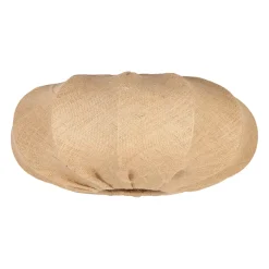Suspension en jute et fer naturel non électrifiée d49xh24cm - Chaumière