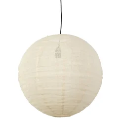 Suspension en jute et fer écru d50cm - Ramille