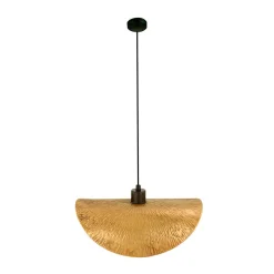 Suspension en métal h13cm doré