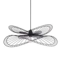 Suspension en métal noir d60cm - Magdalena