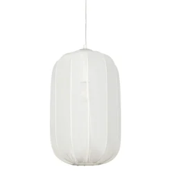 Suspension en polyester et fer blanc h45cm - Organic