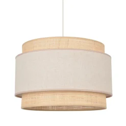 Suspension en raphia et coton d38cm pyla - milo