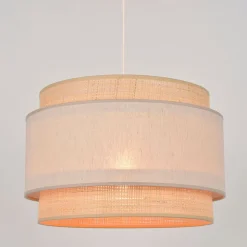 Suspension en raphia et coton d38cm pyla - milo