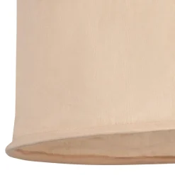 Suspension non électrifiée en lin et coton rose d45xh35cm - Noho