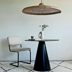 Suspension non électrifiée en jonc de mer tressé d100cm