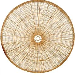 Suspension non électrifiée en jonc de mer tressé d100cm