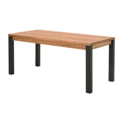 Table à manger en chêne massif 180x90cm - Catane