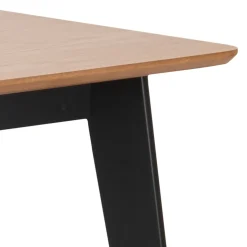 Table à manger en plaqué chêne 120x80cm - Roxy