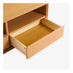 Table basse 2 tiroirs en chêne - Hazo