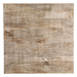 Table basse gigogne (lot de 3) en manguier et fer noir -Noe