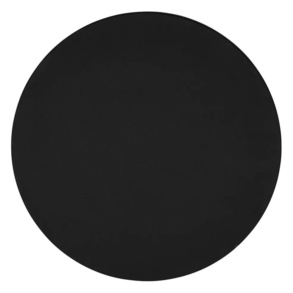 Table basse ronde 3 pieds en fer noir d70xh35cm - Organic