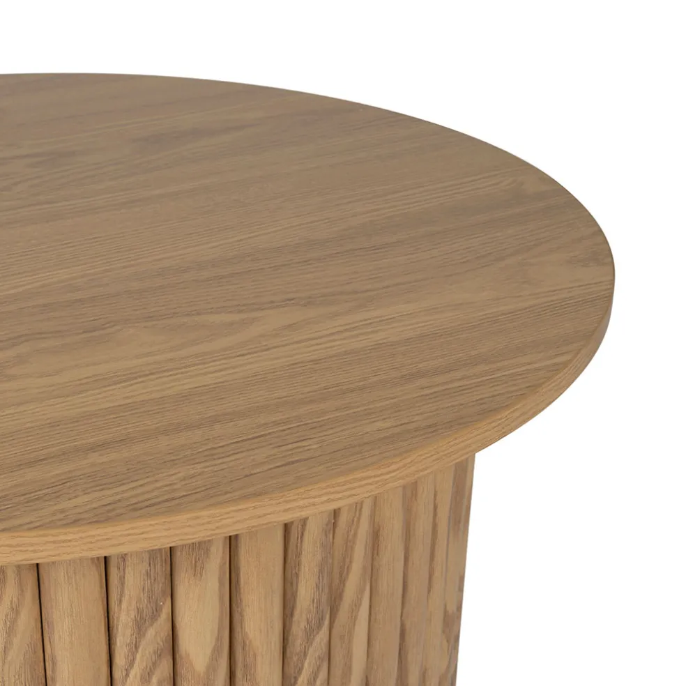Table basse ronde en bois - Saori