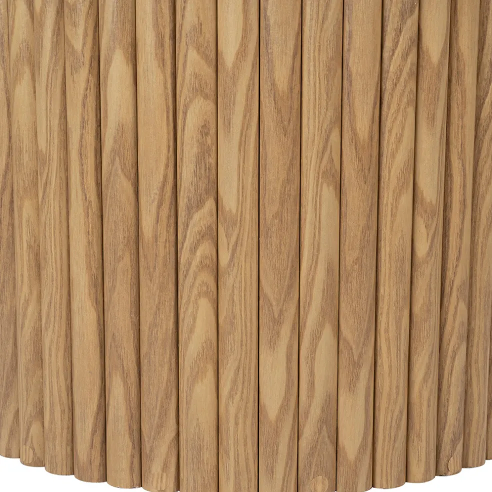 Table basse ronde en bois - Saori