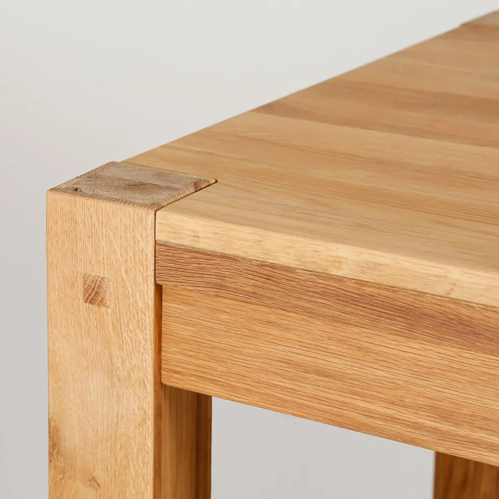 Table de bar en chêne naturel h105cm - Landry