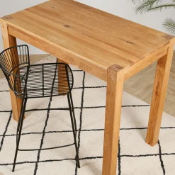 Table de bar en chêne naturel h105cm - Landry