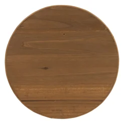 Table de chevet avec 2 niveaux en bambou naturel - Saori