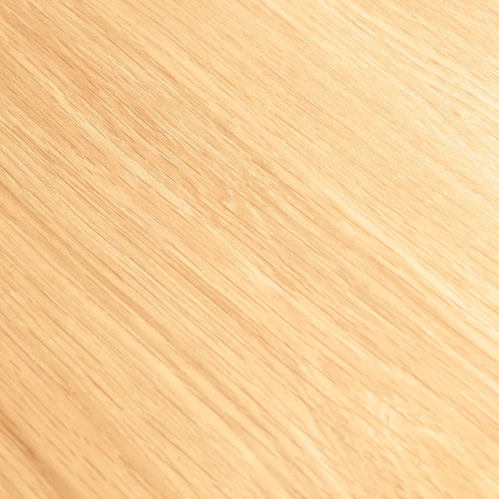 Table de repas avec allonge intégrée en chene naturel 180(+50)x100xh76cm - Sublime