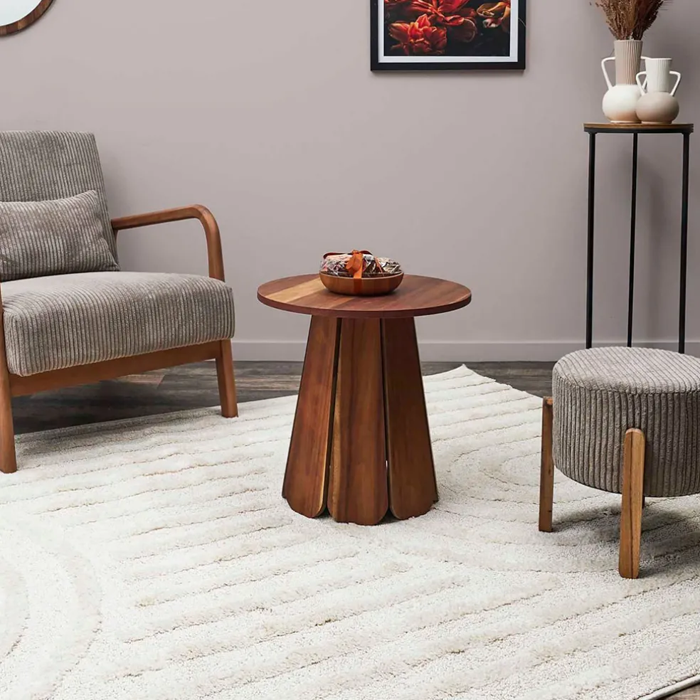 Table d'appoint en bois foncé - Will