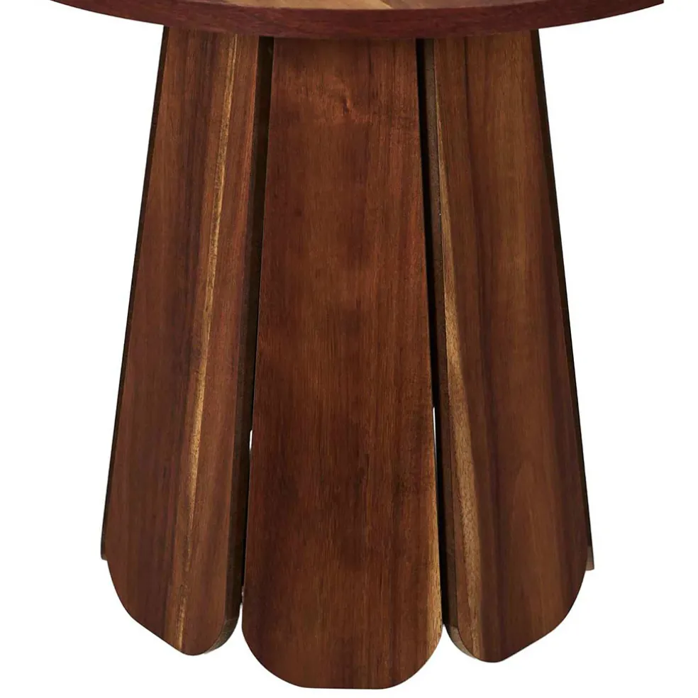 Table d'appoint en bois foncé - Will