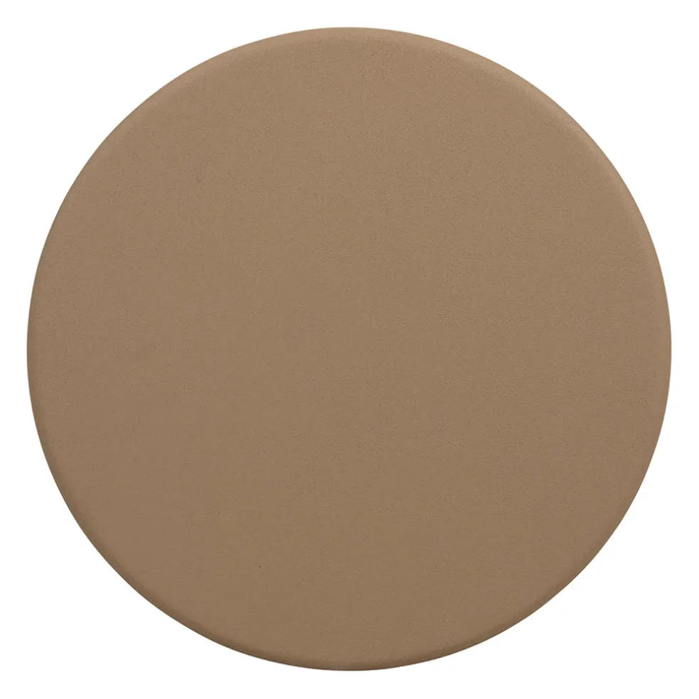 Table d'appoint en fer beige - Arty