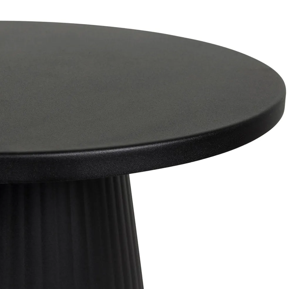 Table d'appoint en fer noir d45cm - Arty
