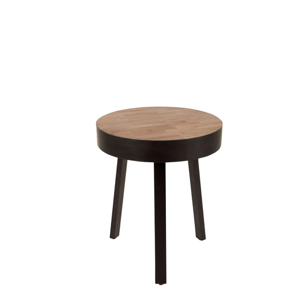 Table d'appoint ronde en teck - Suri
