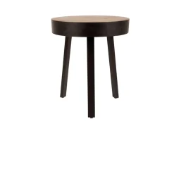 Table d'appoint ronde en teck - Suri