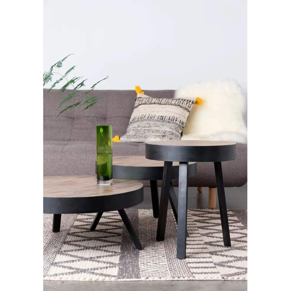 Table d'appoint ronde en teck - Suri