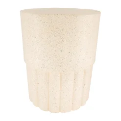 Table d'appoint ronde en magnésium blanc