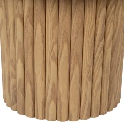 Table d'appoint ronde en bois - Saori