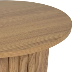 Table d'appoint ronde en bois - Saori