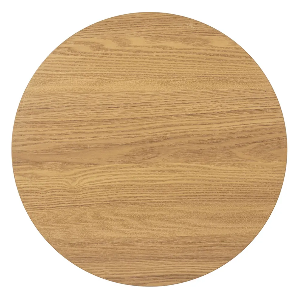 Table d'appoint ronde en bois - Saori