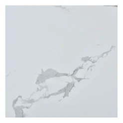 Table extensible en verre et céramique blanc l180-260cm - Linka