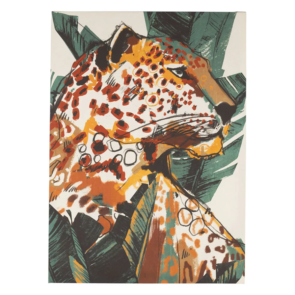 Tableau léopard 50x70cm - Soul Craft