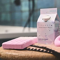 Tablette de bain effervescente parfum fraise 200g