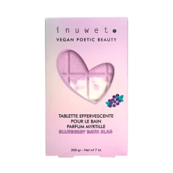 Tablette de bain effervescente parfum myrtille 200g