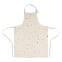 Tablier en coton beige - Lucile