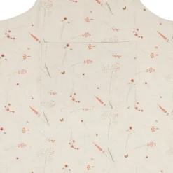 Tablier en coton beige - Lucile