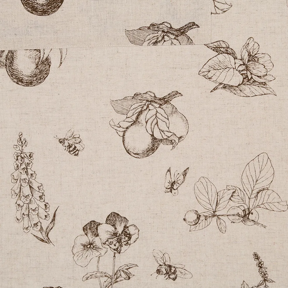 Tablier en coton et lin 68x88cm - Marie-Lise