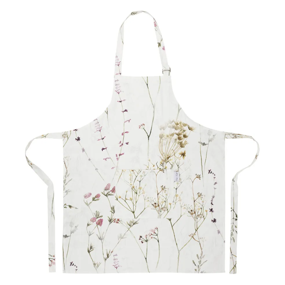 Tablier en coton multicolore - Prairie