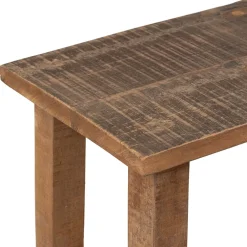 Tabouret en bois recyclé naturel - Campagne