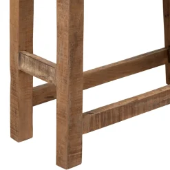 Tabouret en bois recyclé naturel - Campagne