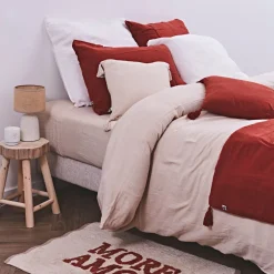 Tabouret en paulownia naturel h40cm - harald