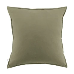 Taie d'oreiller en flanelle romarin 63x63cm - Candice
