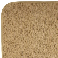 Tapis de plage effet cannage naturel 180x120cm - Garden