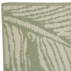 Tapis de plage en tissu vert d'eau 170x70cm - Allegra